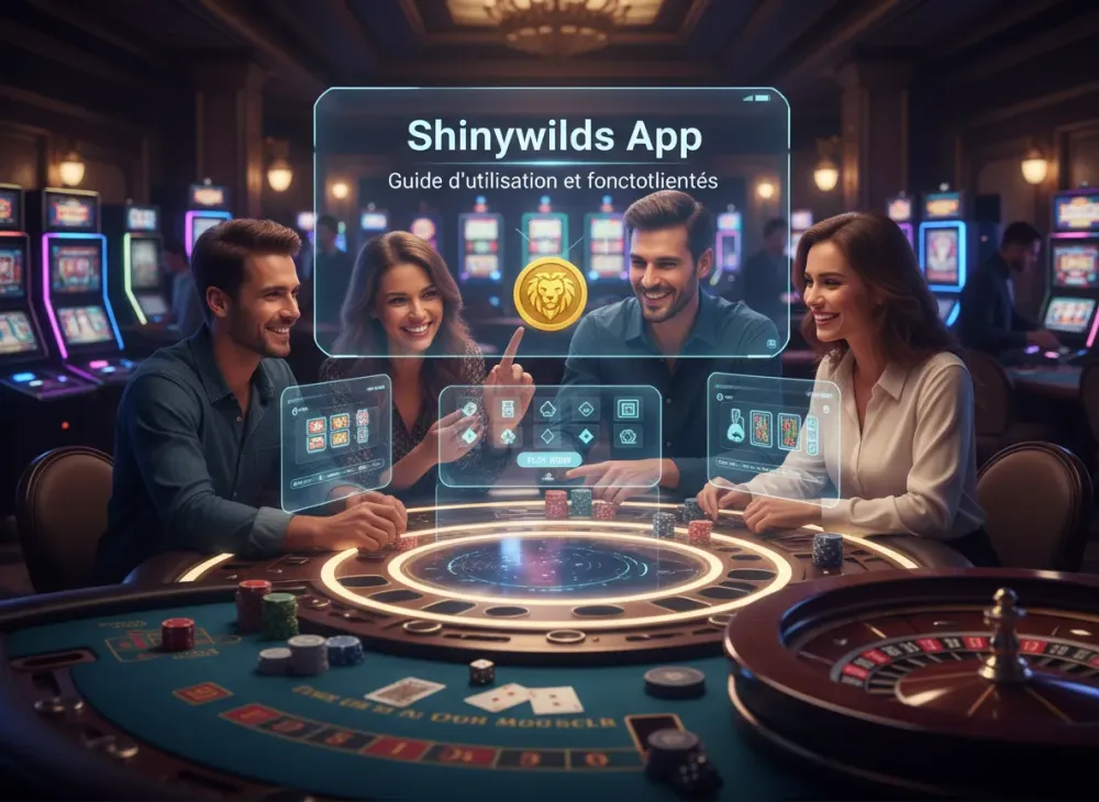 Shinywilds app Guide d'utilisation et fonctionnalités
