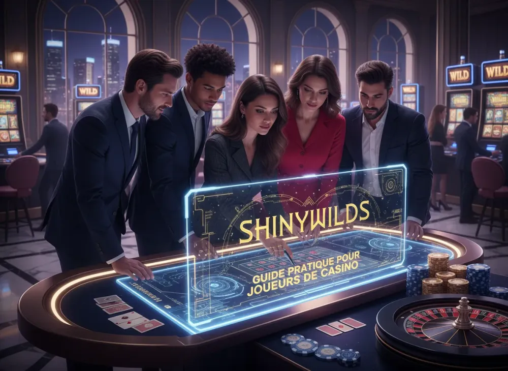 Shinywilds inscription guide pratique pour joueurs de casino