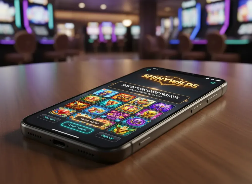 Shinywilds inscription guide pratique pour joueurs de casino